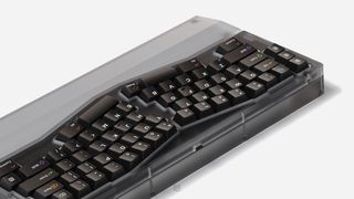 KAP White on Black keycaps on an Amano keyboard