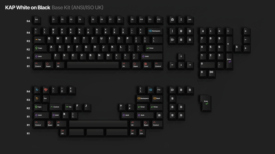 KAP White on Black | KAPOWAZ INDUSTRIES