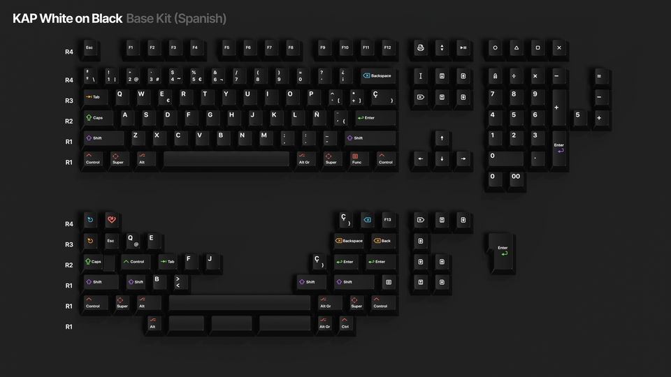 KAP White on Black | KAPOWAZ INDUSTRIES